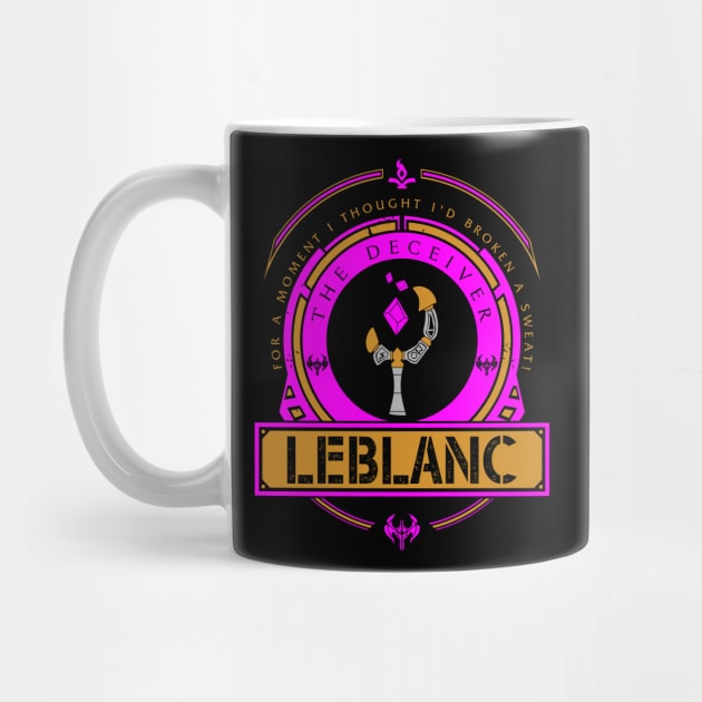 LEBLANC - LIMITED EDITION by DaniLifestyle